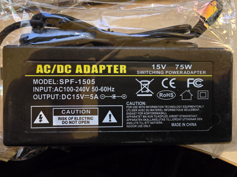 15V Power Supply for DCC-EX Command Stations