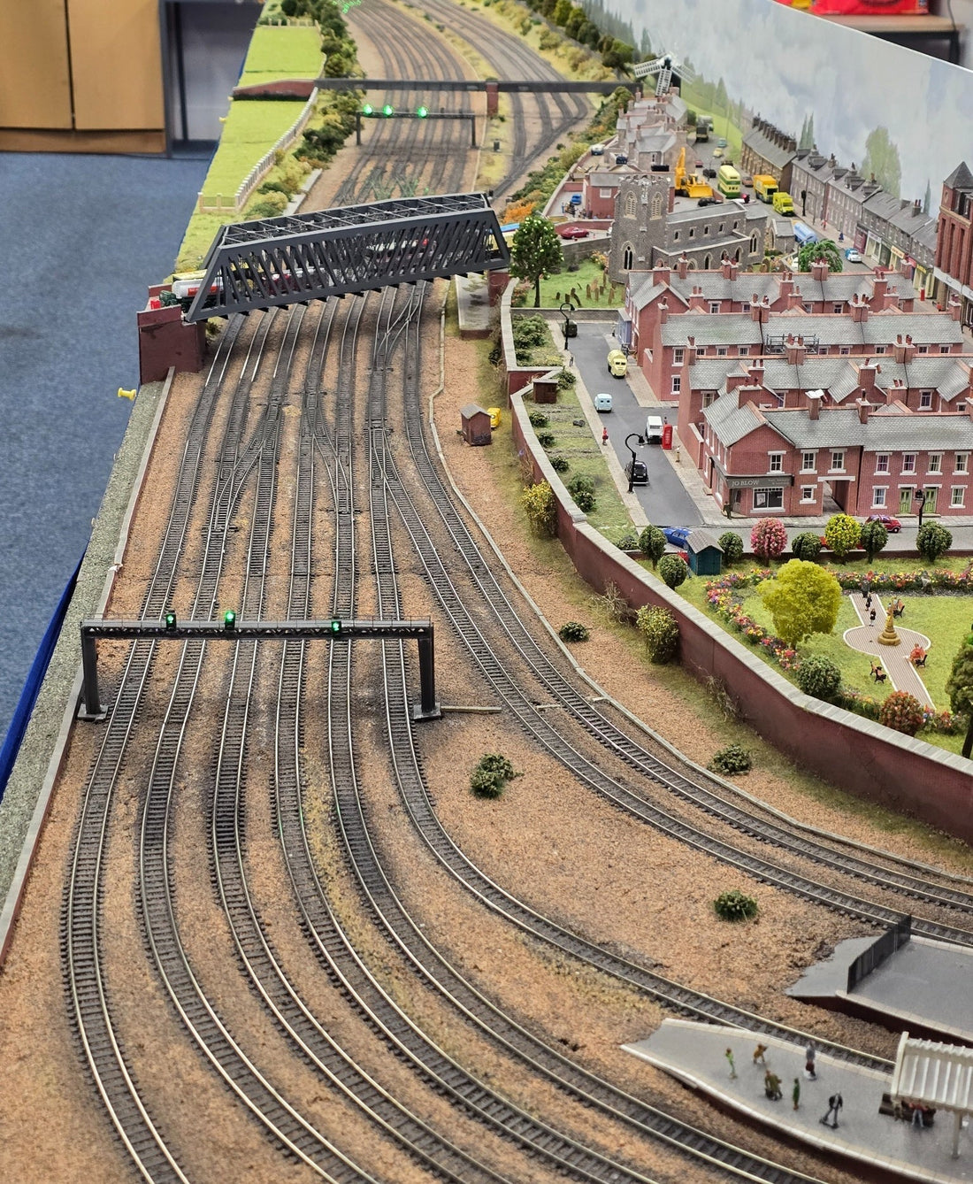 Holgate model railway used to test train detection and DCC-EX automation systems