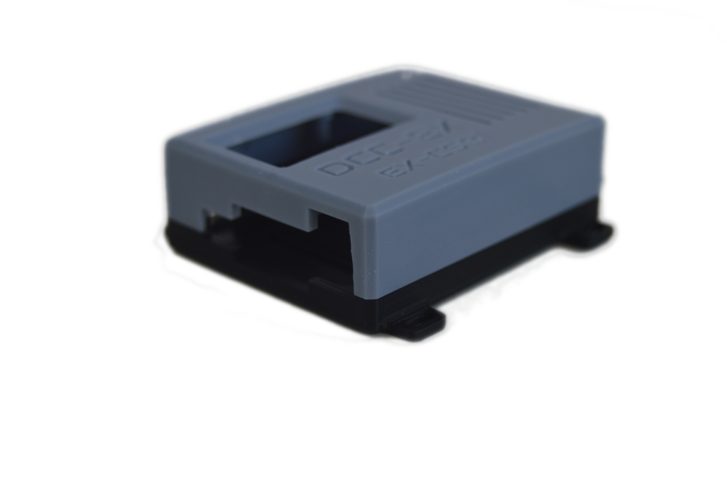 DCC-EX CSB1 case grey enclosure for command station with OLED display