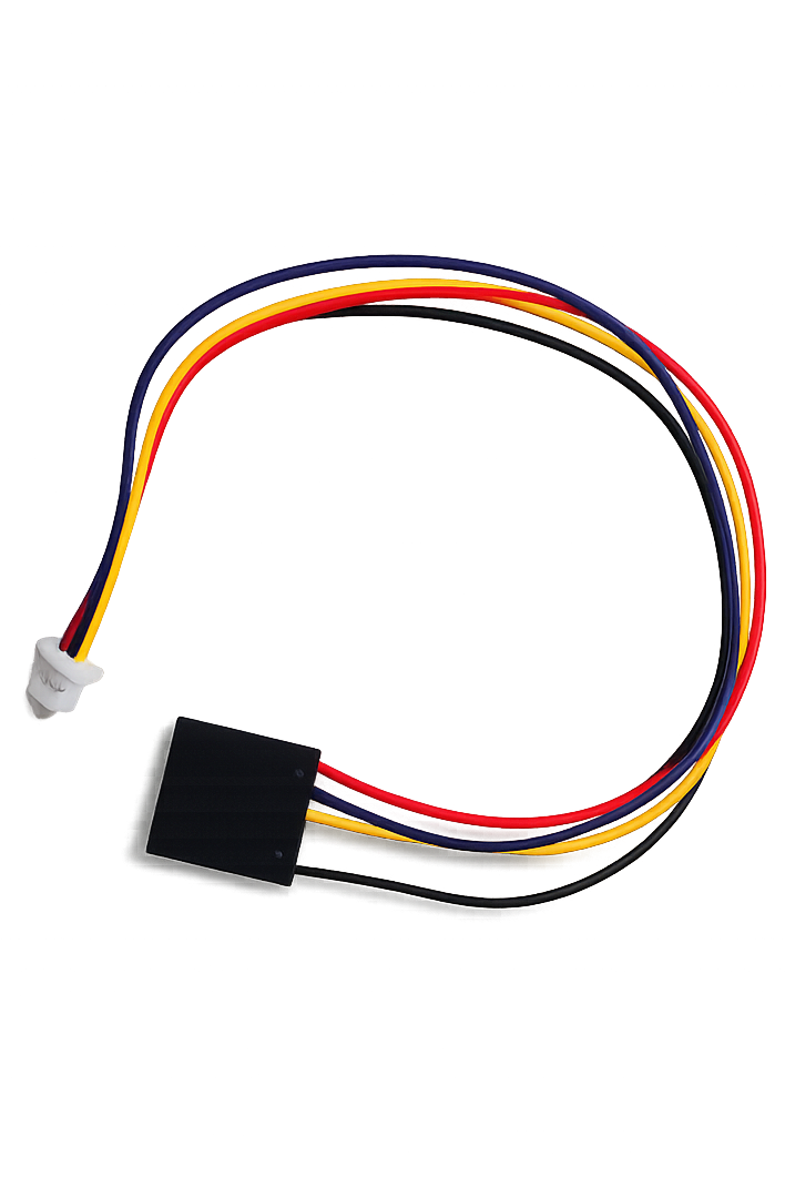 DCC-EX CSB1 Qwiic to Dupont I2C expansion cable for connecting PCA9685 servo controllers and compatible I2C modules