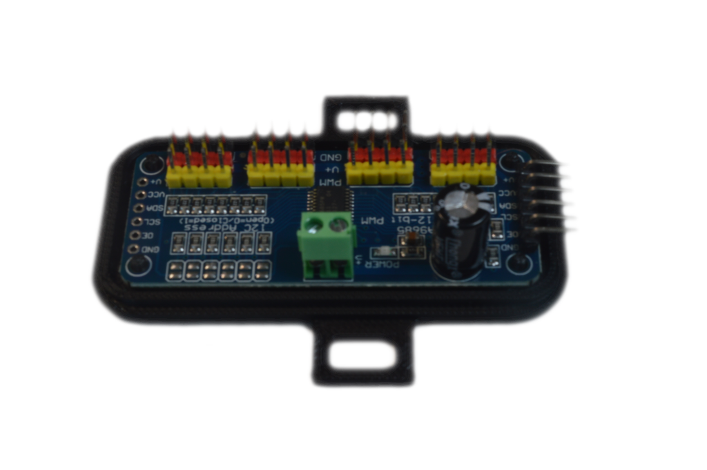 PCA9685 Servo Controller Board + Protective Case Bundle