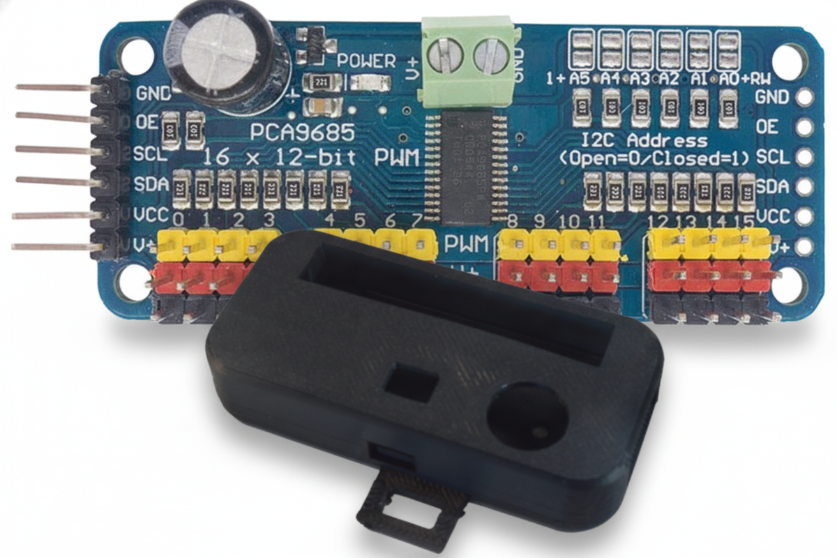 PCA9685 Controller + Protective Case